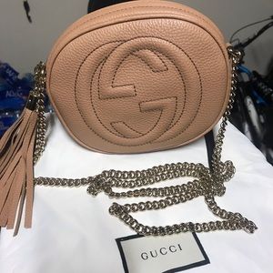 Authentic Gucci soho mini disco chain bag